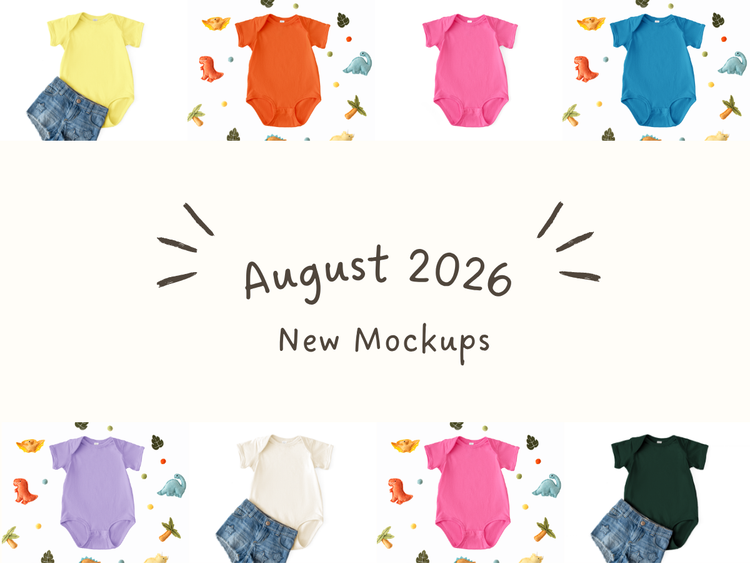 Mockups Added in August 2026