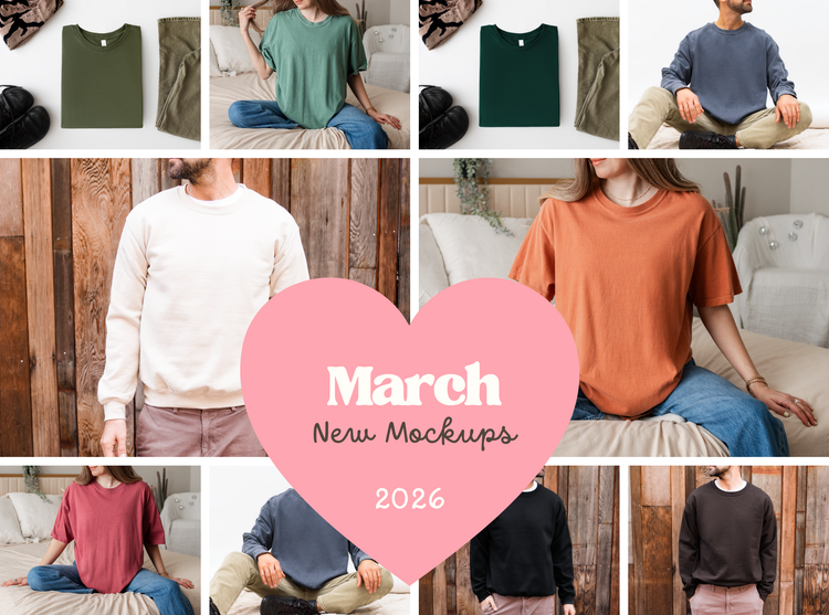 Mockups Added in March 2026