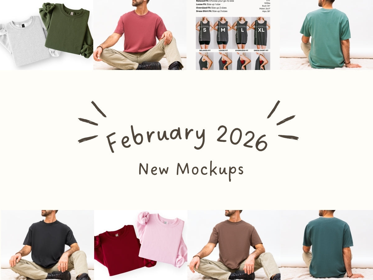 Mockups Added in February 2026