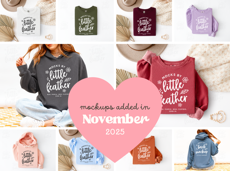 Mockups Added in November