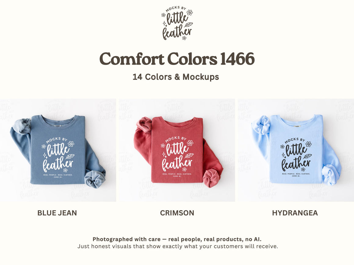 The image is a mockup of a collection of 14 different colors and mockups of t-shirts, each with a unique design and color.